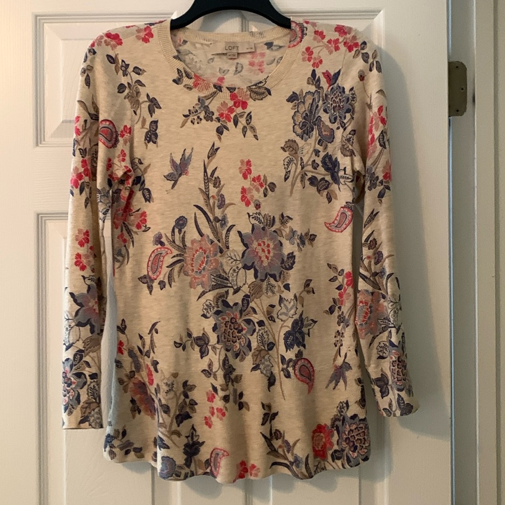 Loft lightweight sweater. Size M